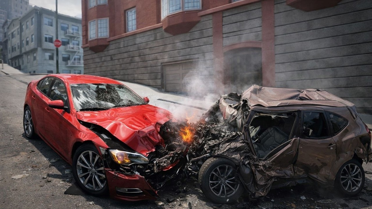 Another set of car accidents on BeamNG drive #10