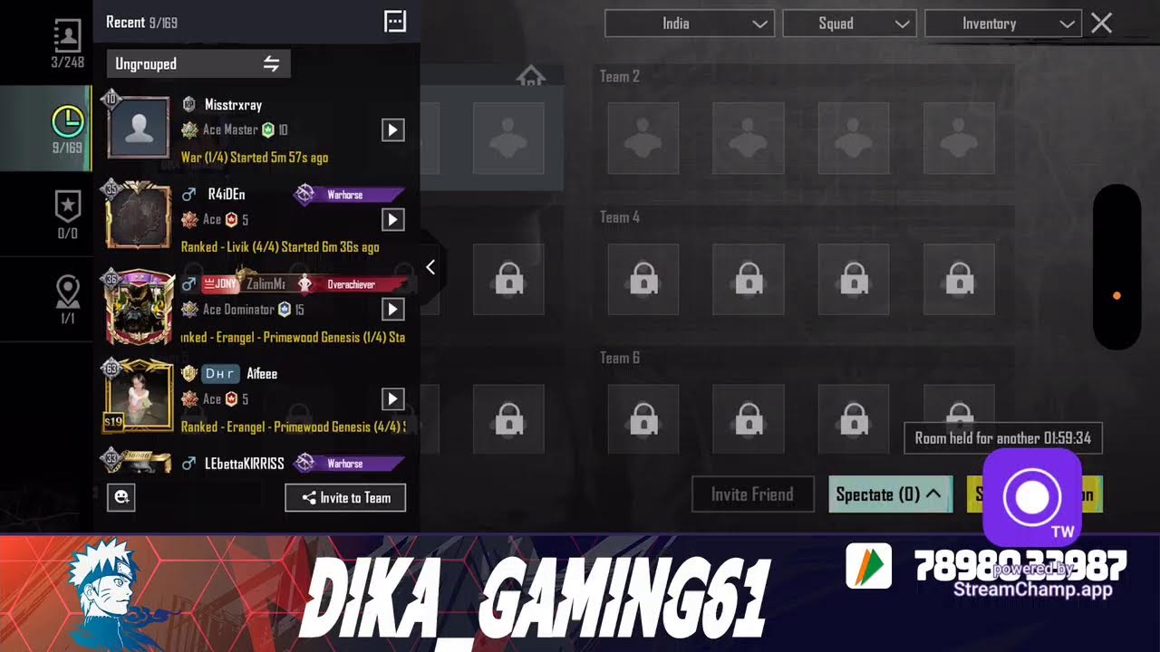 DIKA-GAMING61 Live Stream