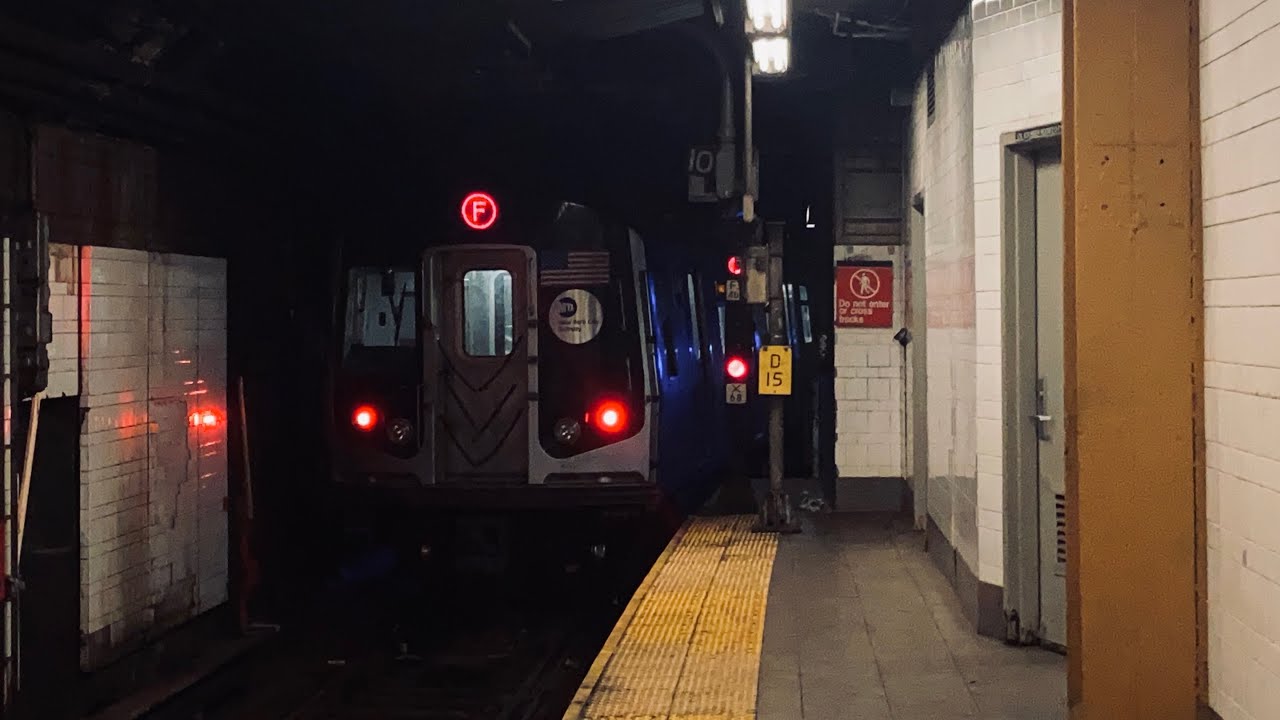 BMT Fourth Avenue Line - R160A (F) via (D) Line @ 36 Street