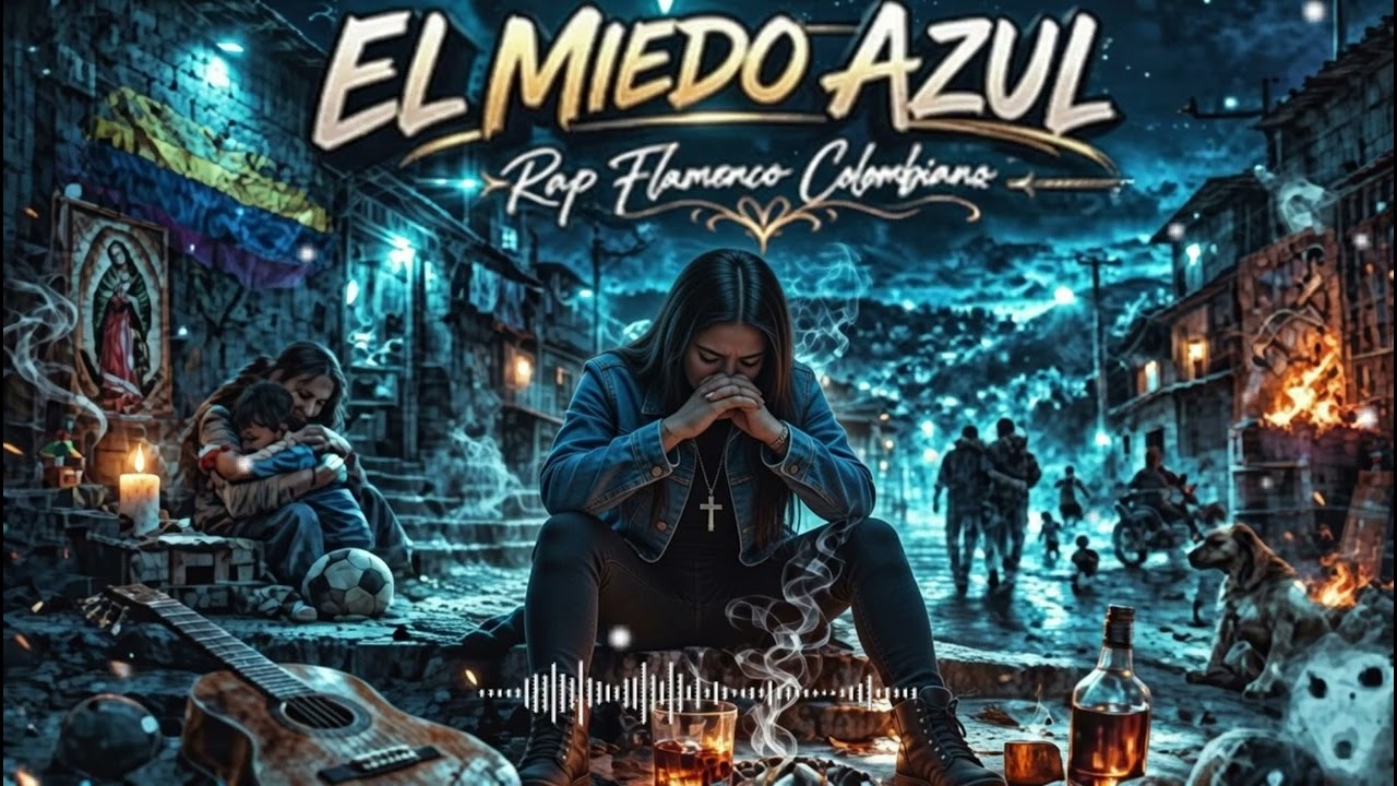 El Miedo Azul | Rap Flamenco Colombiano | Pintado Como el Cielo