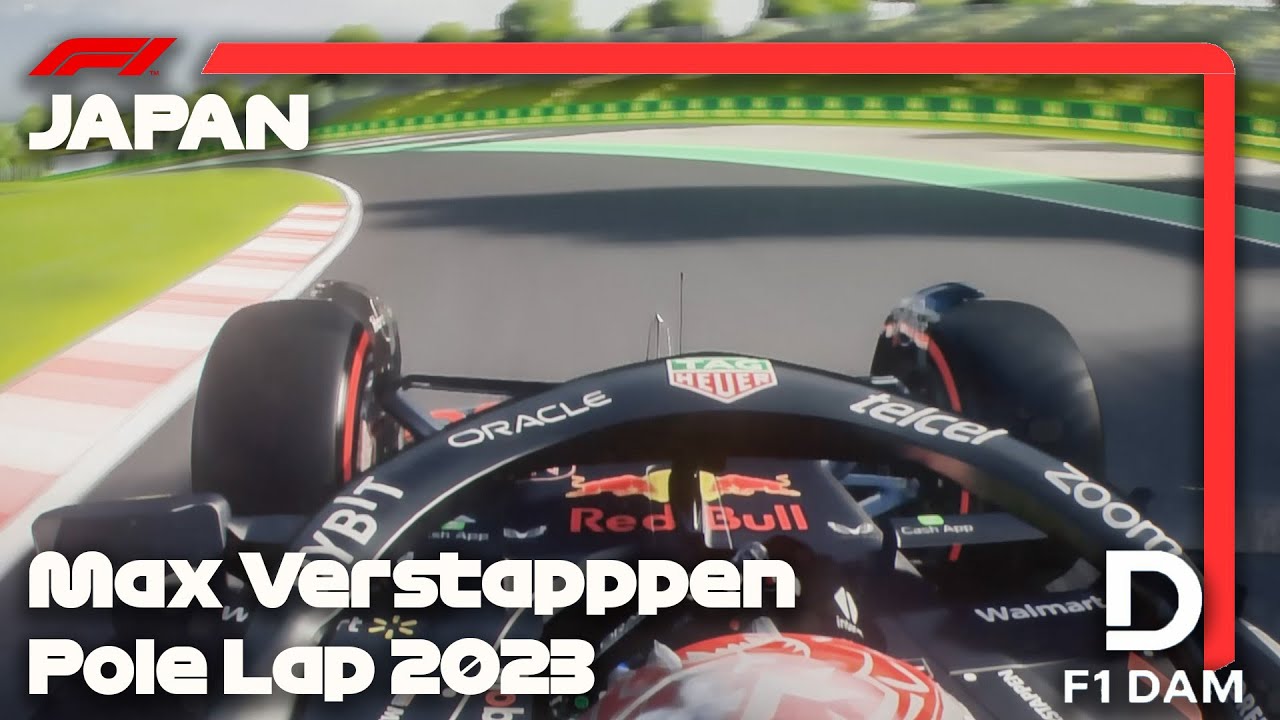 Max Verstappen 2023 Japanise GP Pole Lap I Assetto Corsa