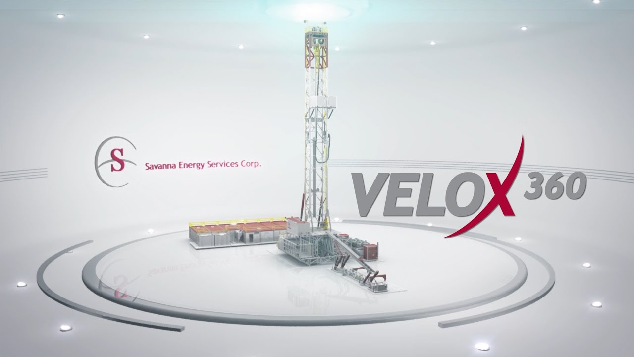 Savanna Velox™ Triple Drilling Rig Animation