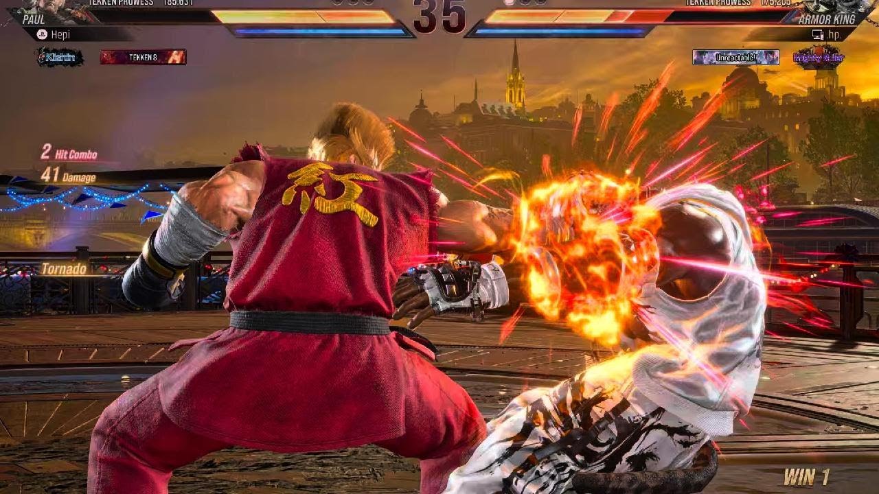 Tekken 8 | Paul vs armor king player match 3