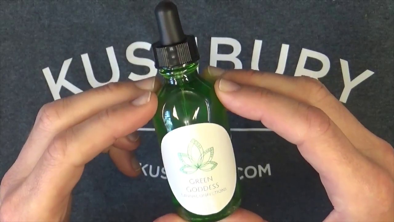 Green Goddess CannaConfections &ndash; Medicated Drink Syrup Review