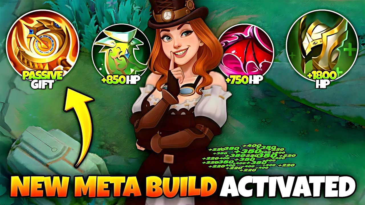 ALICE BECOMES IMMORTAL 😱 INSANE HEAL & REGEN | CLOCK OF DESTINY META? | MLBB