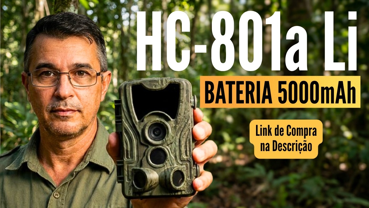 🔥Câmera de Trilha HC-801a Li a Melhor Custo Benefício - Link de Compra na Descrição e 1º Comentário