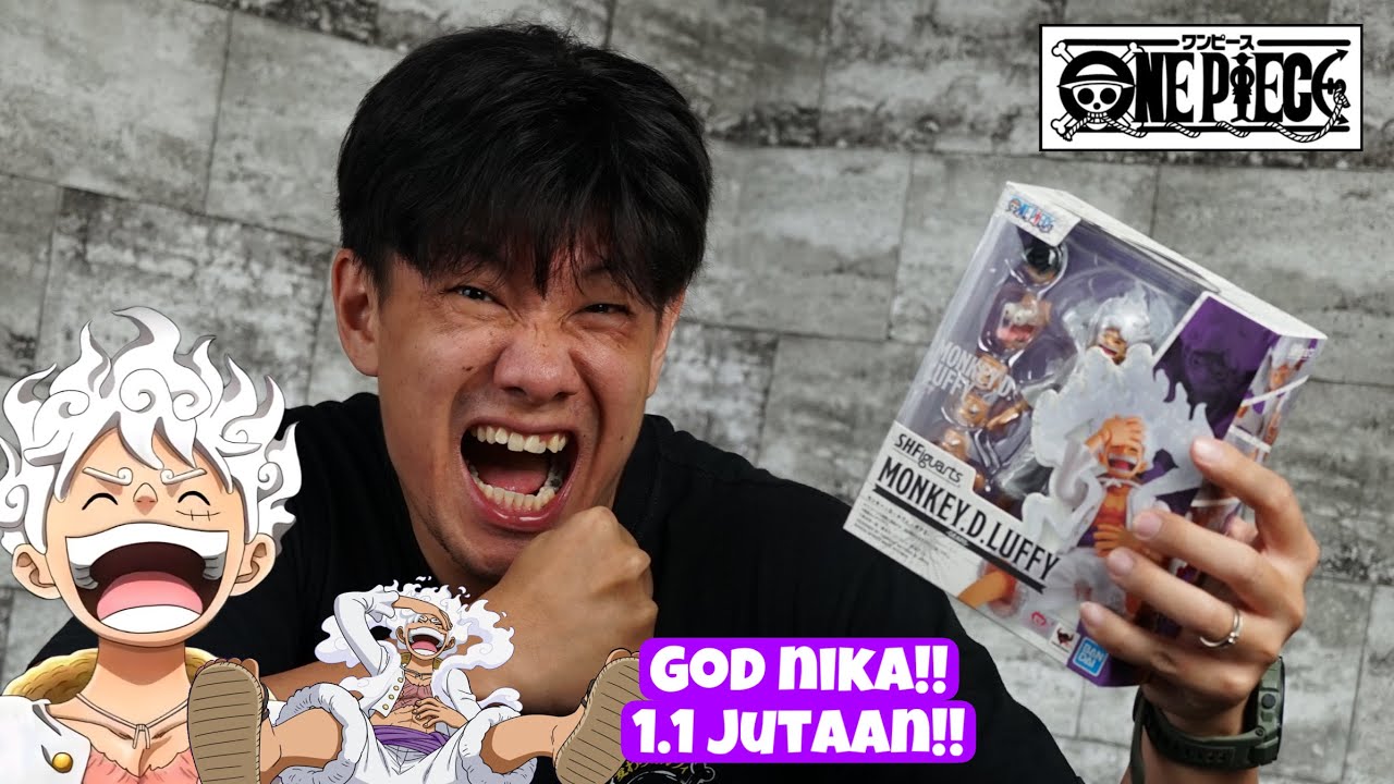 AKHIRNYA DATANG JUGA!!! KITA UNBOXING ACTION FIGURE MONKEY D LUFFY GEAR 5 GOD NIKA!! TERBAIK SIH INI