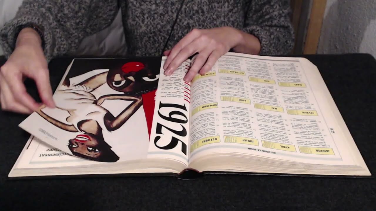 L'Aventure du XXe siècle #3 - Page turning, Whispering - ASMR FR