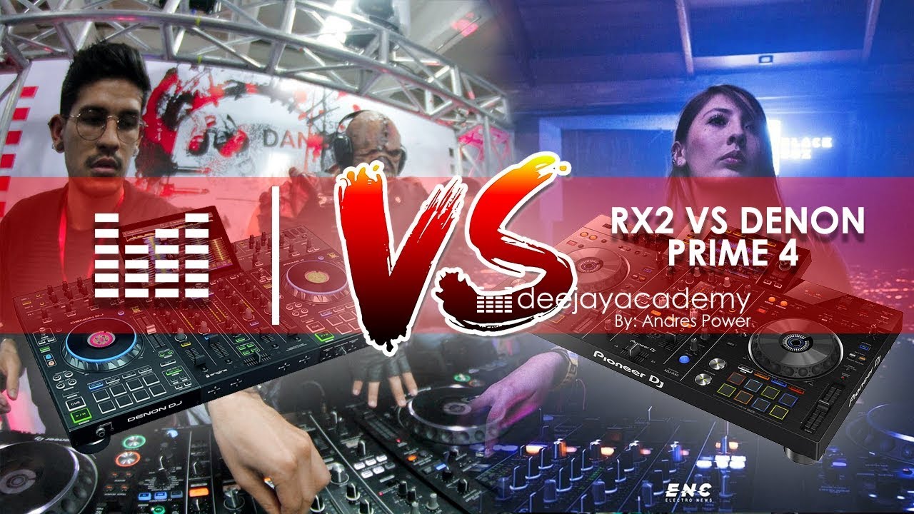 PIONEER XDJ RX2 VS DENON PRIME 4
