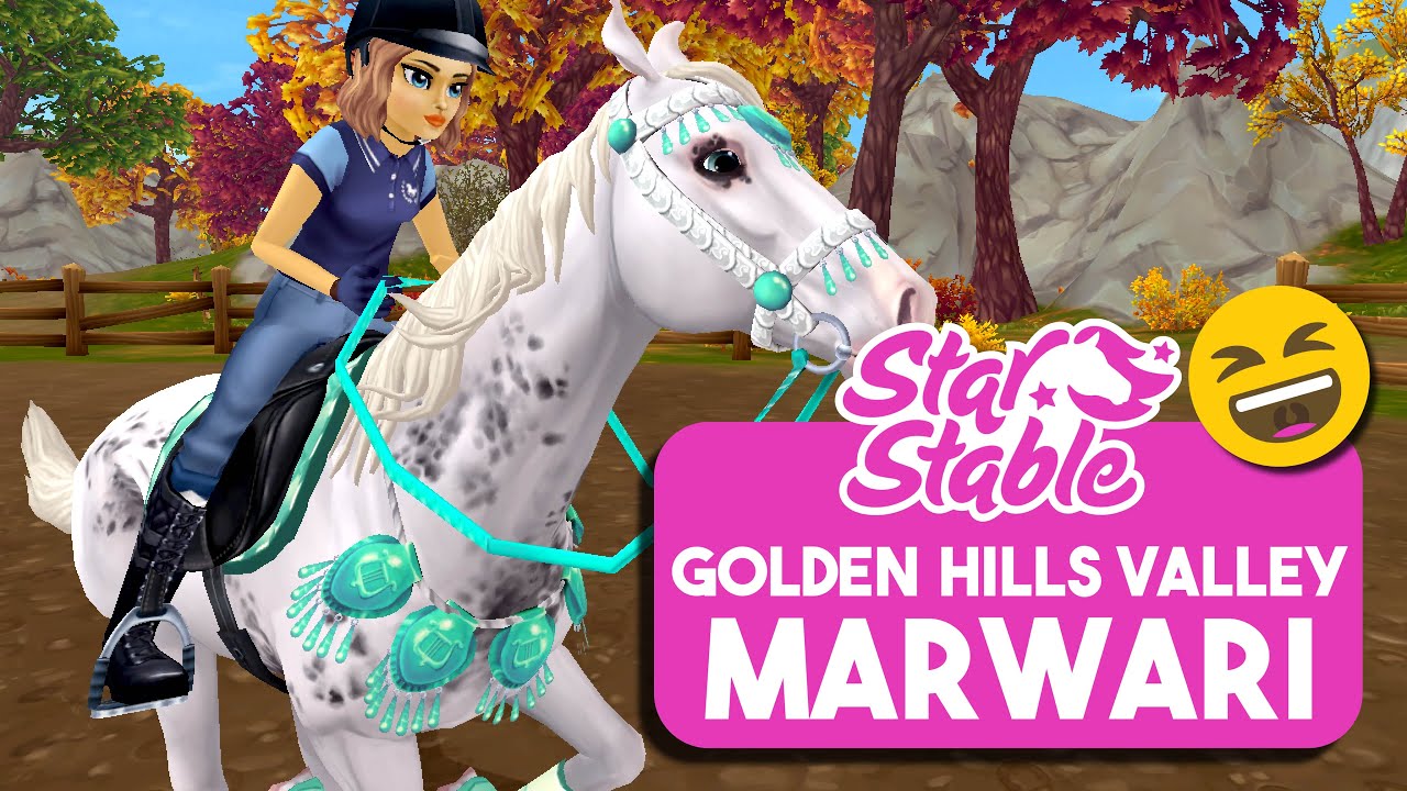Unlocking GOLDEN HILLS VALLEY & buying a Marwari | Star Stable MARWARI gaits and tack