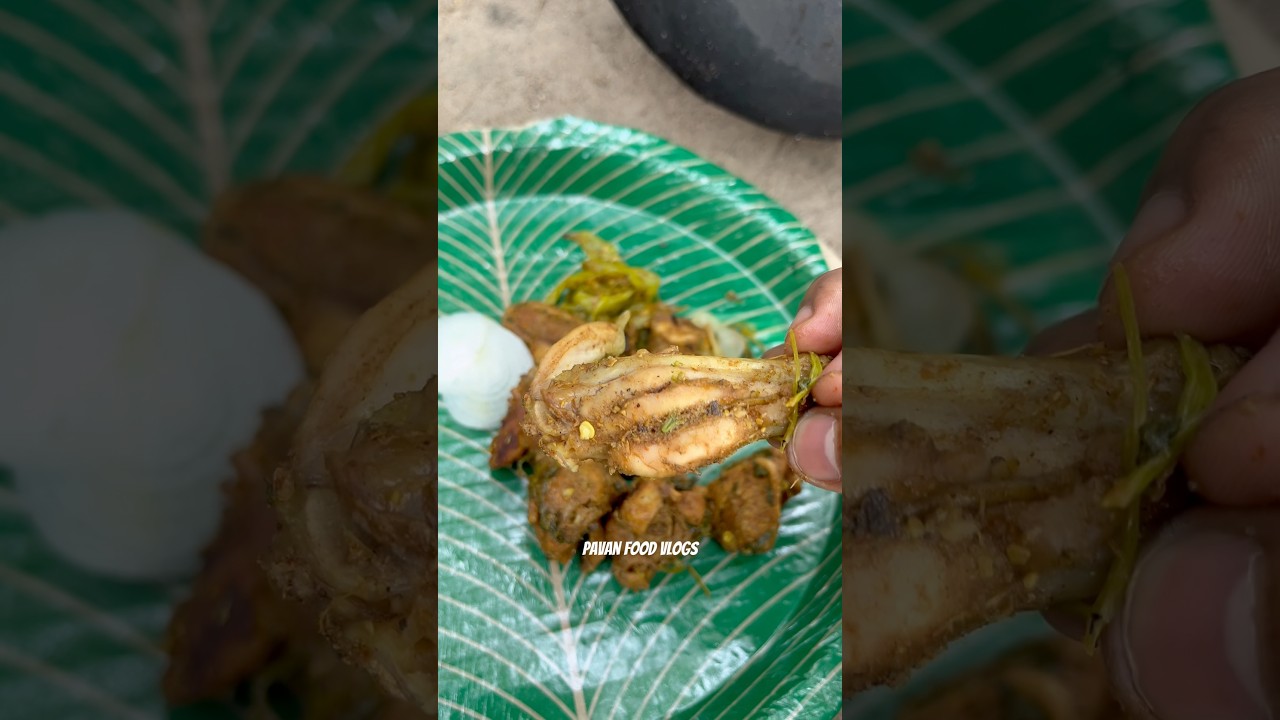 Telangana stlye kunda chicken recipe #shortsfeed #food #foodie #kundachicken￼