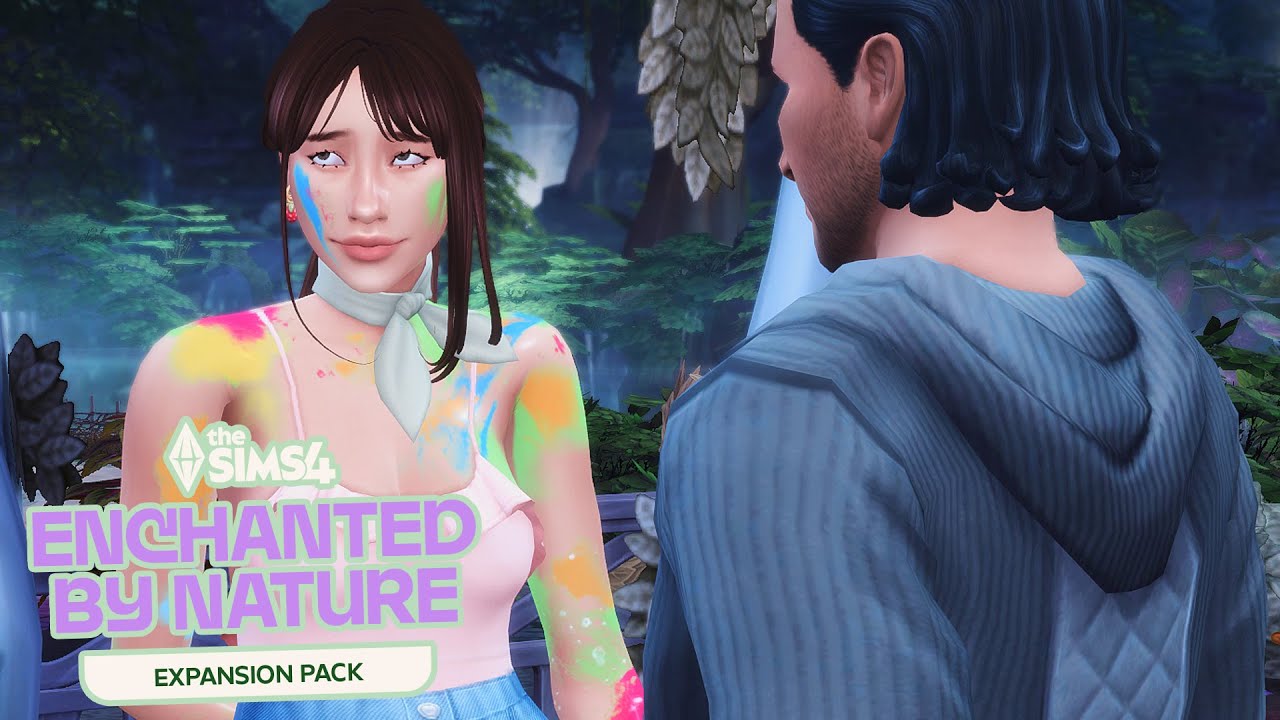falling in love with a spellcaster that can't move in with me | the sims 4: enchanted by nature 🌷