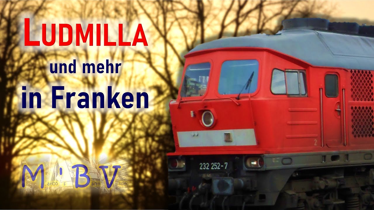 Ludmilla-Revival in Franken: Umleiter & mehr im On-Off-Winter '21 (oder: das späte Güterzug-Glück 😉)