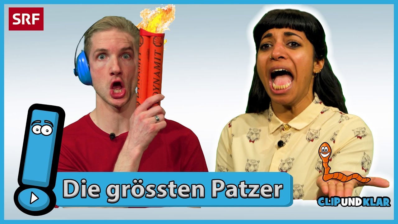 Patzer und Versprecher | SRF Kids – Clip und klar! | Für Kinder erklärt