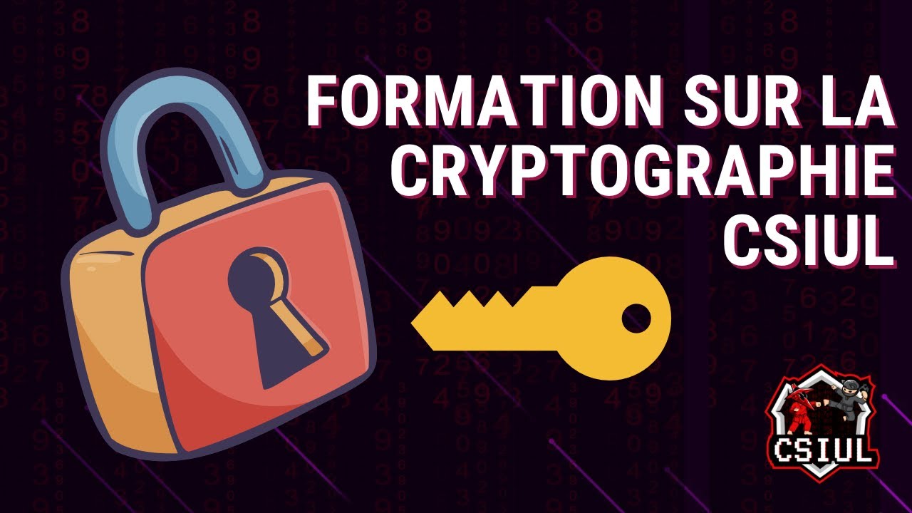 Introduction à la cryptographie - Formation Automne 2024
