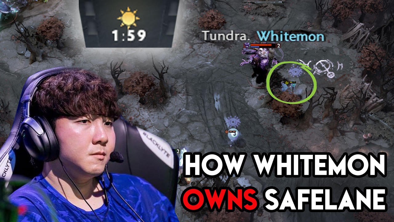 Почему Whitemon — ЛУЧШАЯ 5-я позиция в Dota 2
