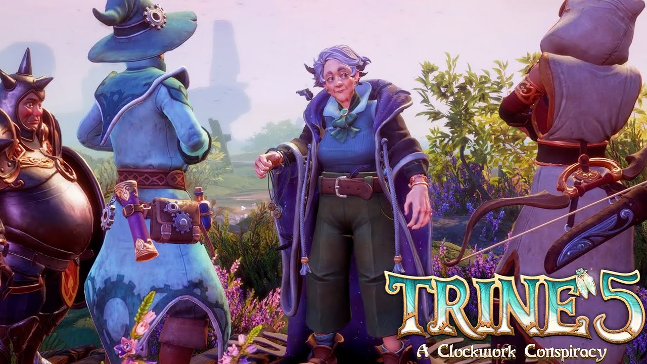 Trine 5 Clockwork Conspiracy - Act 4 - Level 15 Petrified Marshes