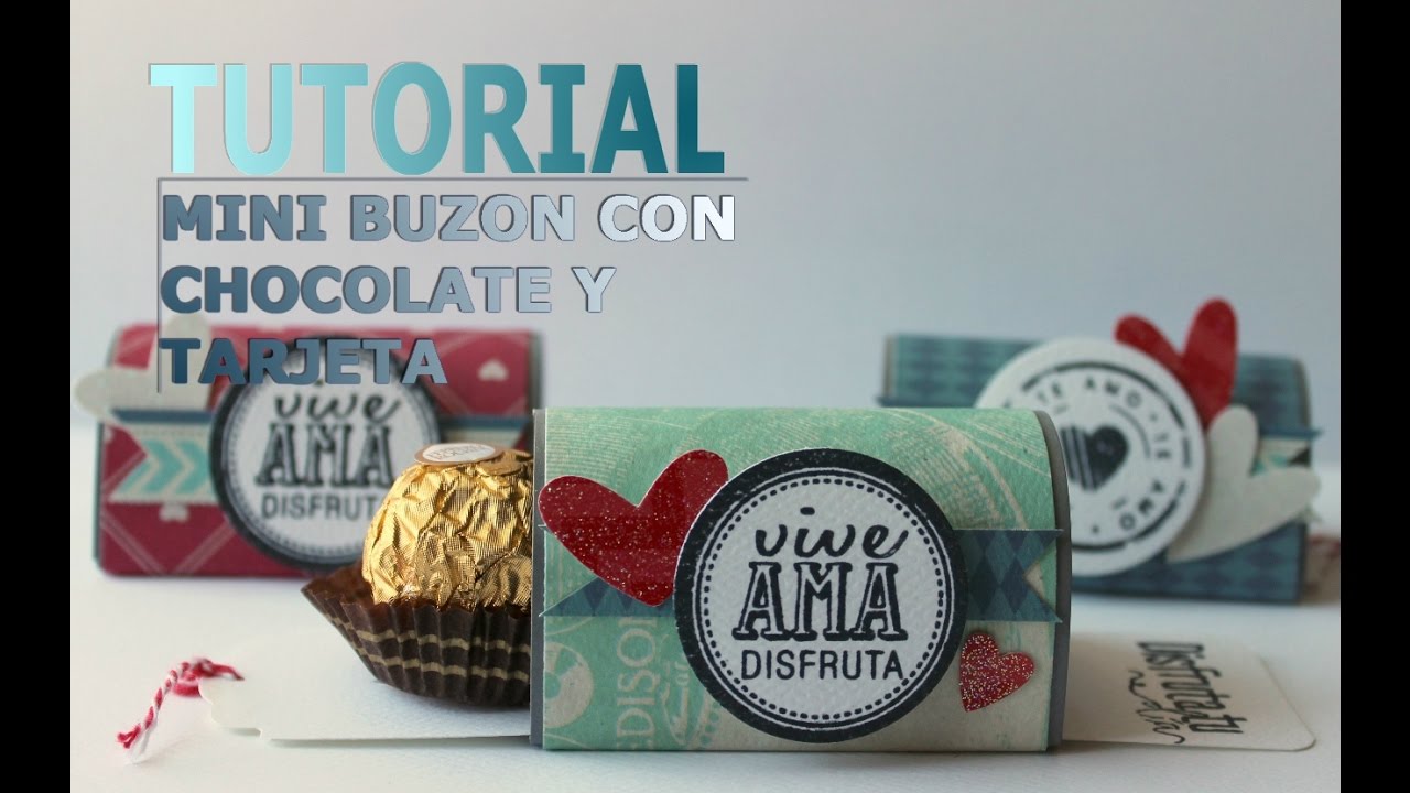 Tutorial Mini Buzón con Chocolate