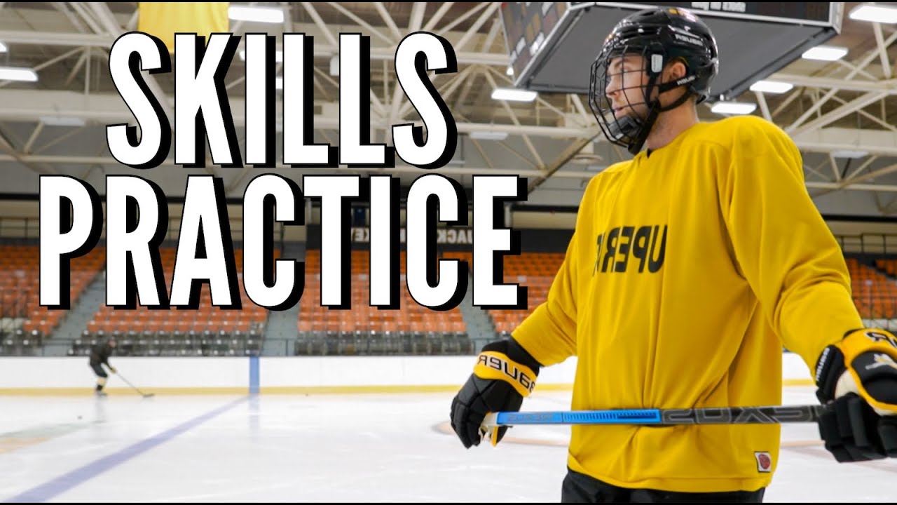 College Hockey Skills Practice!
