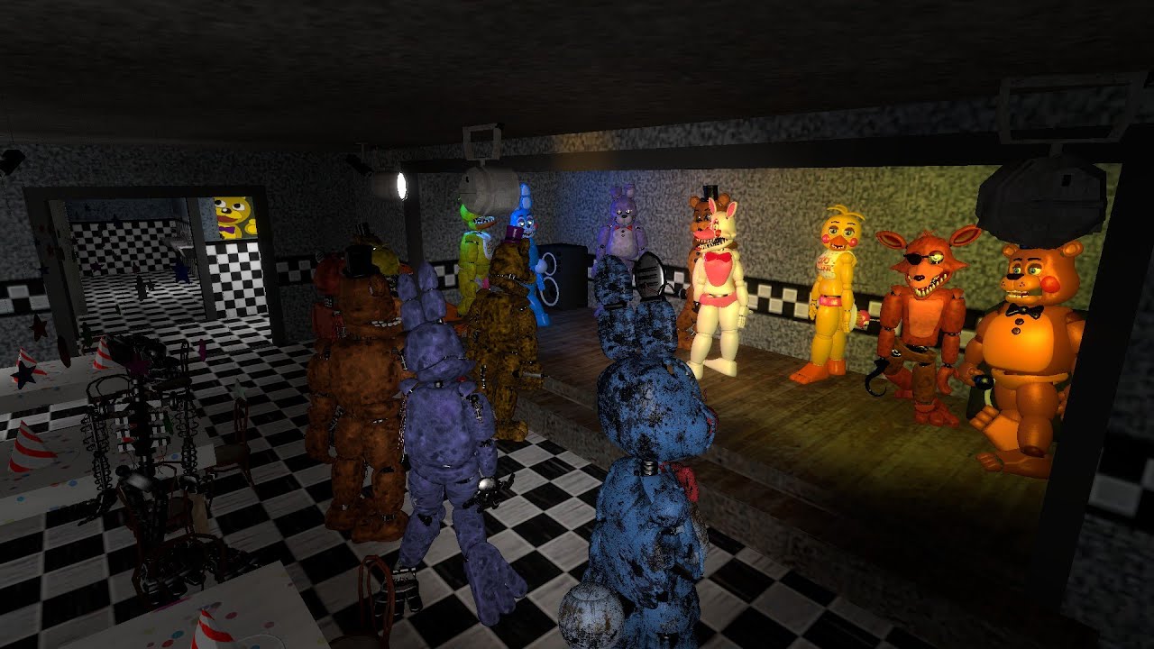 The ruined animatronics episode 1 the first brawl