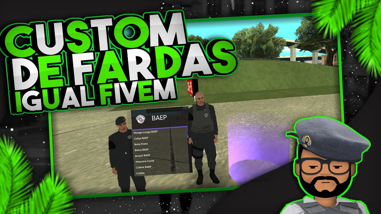 Custom de Fardas Igual FiveM GTA RP [MTA:SA]