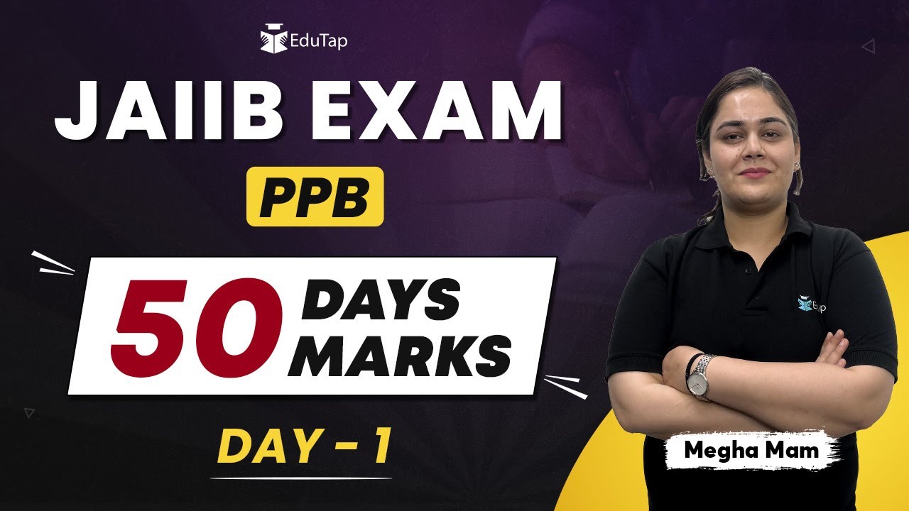 JAIIB PPB Free Online Classes | JAIIB PPB Module A Preparation Lectures | JAIIB PPB Important Topics