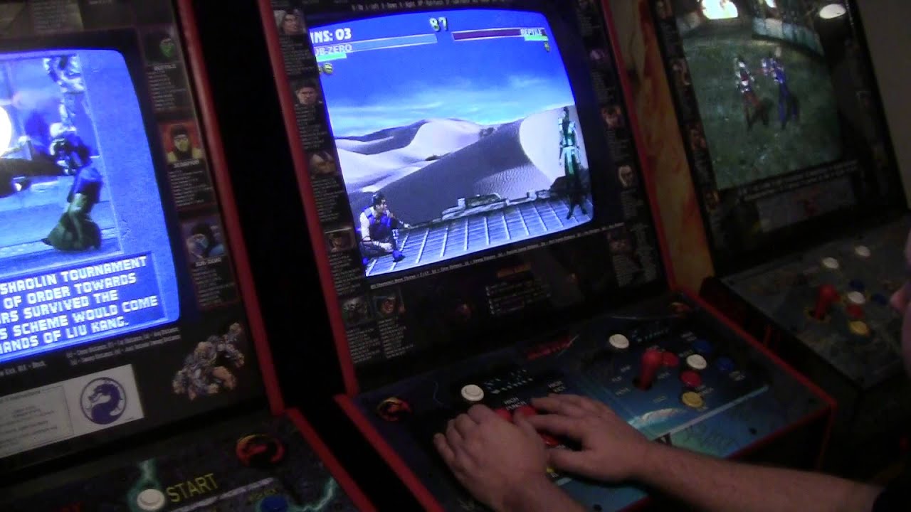 Mortal Kombat Arcade - My Joystick/Button Technique [HD]