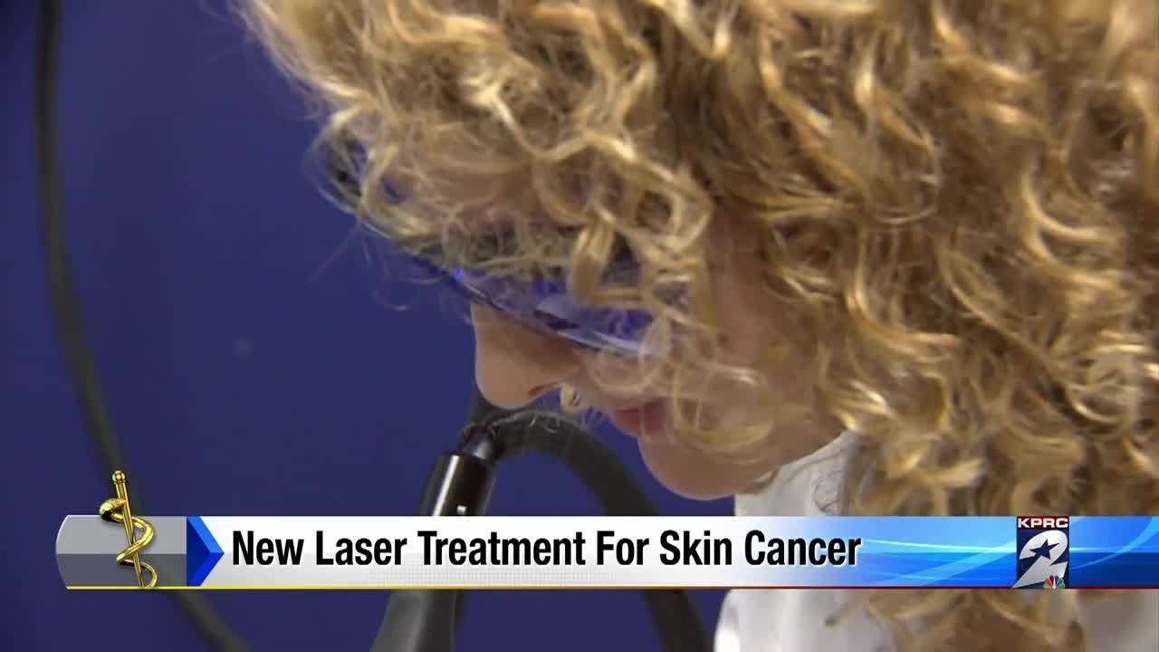 New laser treatment for skin cancer