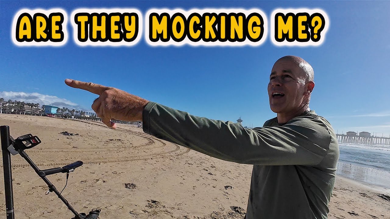 Surprised While Beach Metal Detecting!