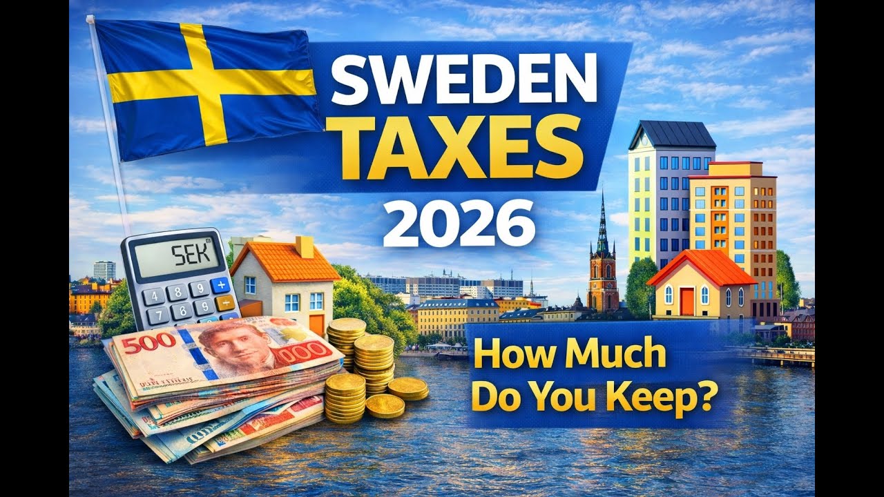 Sweden Taxes Explained 2026 | How Much Salary Do You Really Keep?