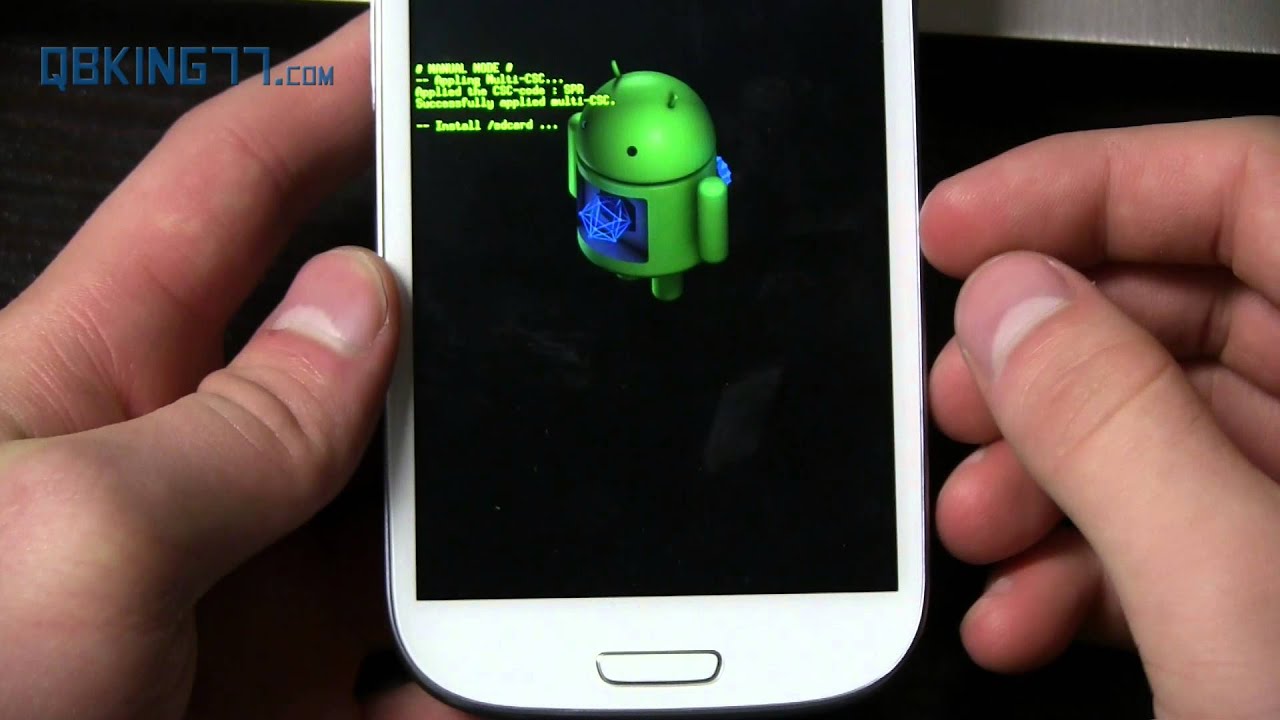 How To Manually Update Sprint Samsung Galaxy S III to MA6 OTA
