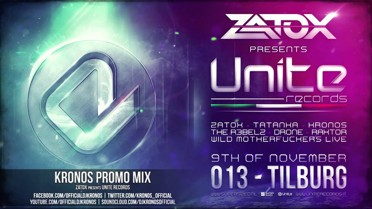 Kronos Promo Mix | Zatox Pres. Unite Records