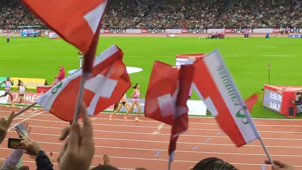 🥇 Audrey Werro 🇨🇭 » 1:55.91 National Record 800m Win in Zürich
