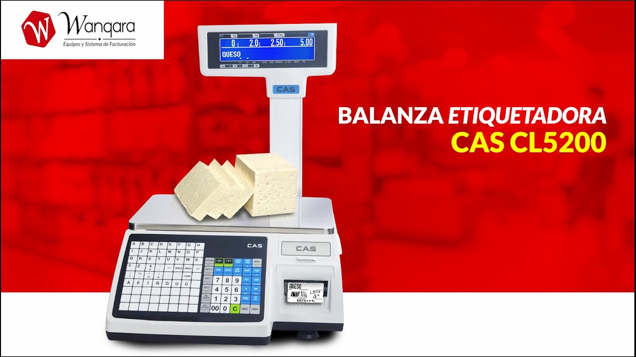 Balanza Etiquetadora Cl5200