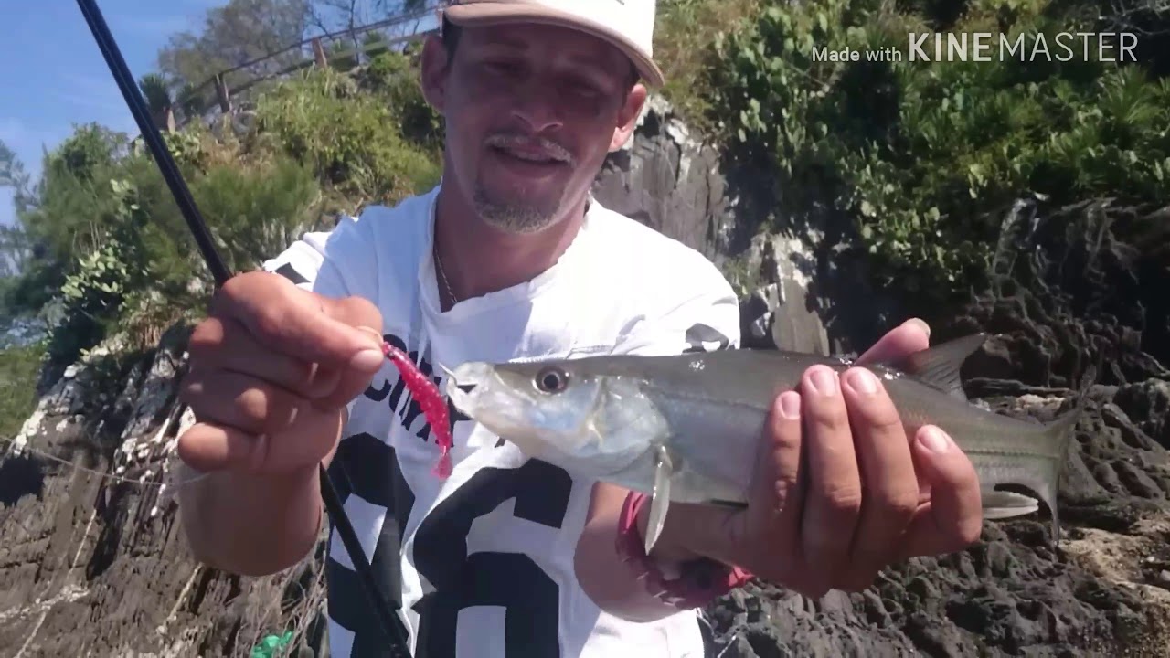 Pescaria de Robalos na boca da barra