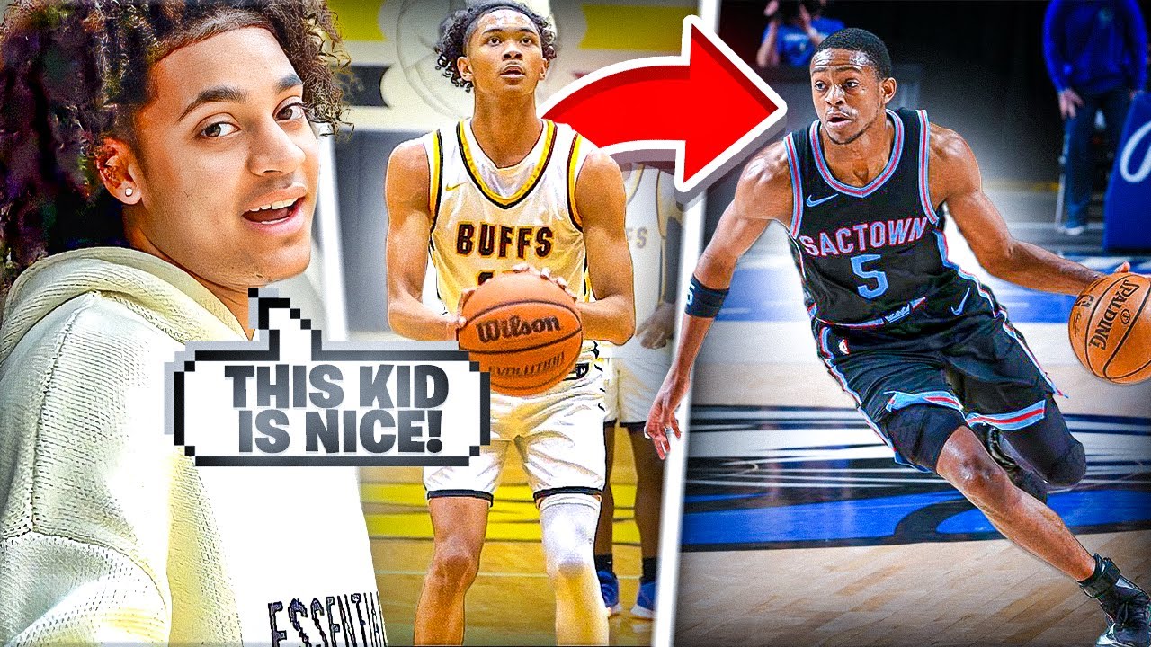 THIS UNKNOWN D1 COMMIT IS DE'AARON FOX 2.0!! (HE DROPPED 30 PTS)