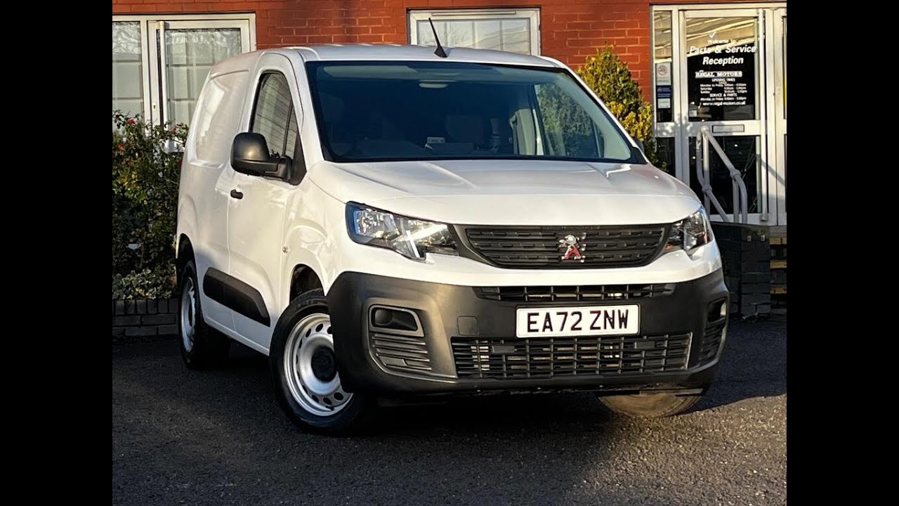 Peugeot Partner 1.5 BlueHDi 1000 Professional Premium + Std Van 5dr Diesel Manual SWB (EA72 ZNW)