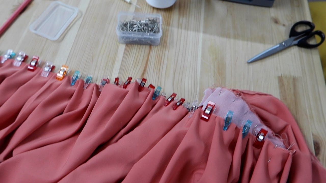 Making a Hanbok Wrap Skirt