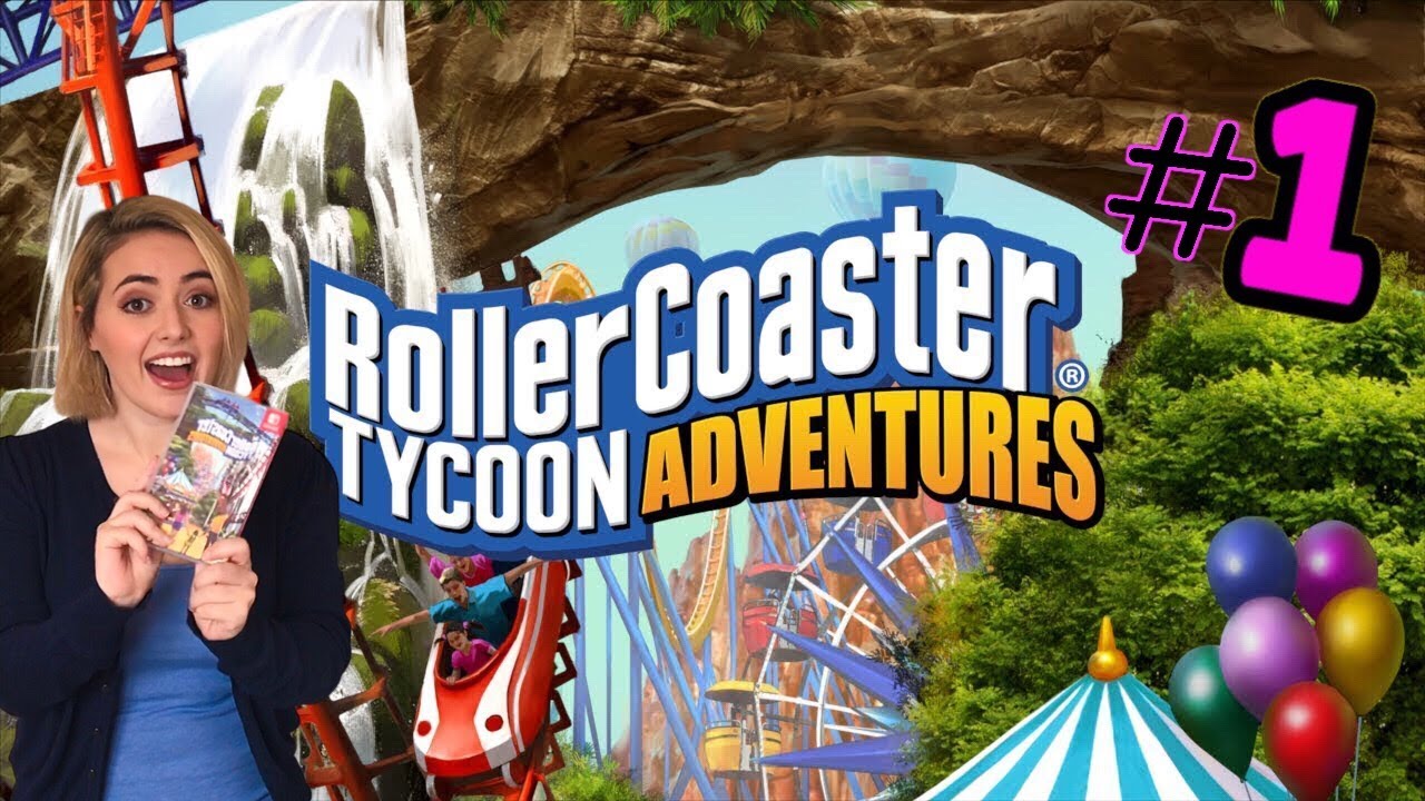 RollerCoaster Tycoon Adventures - Gameplay - Part 1
