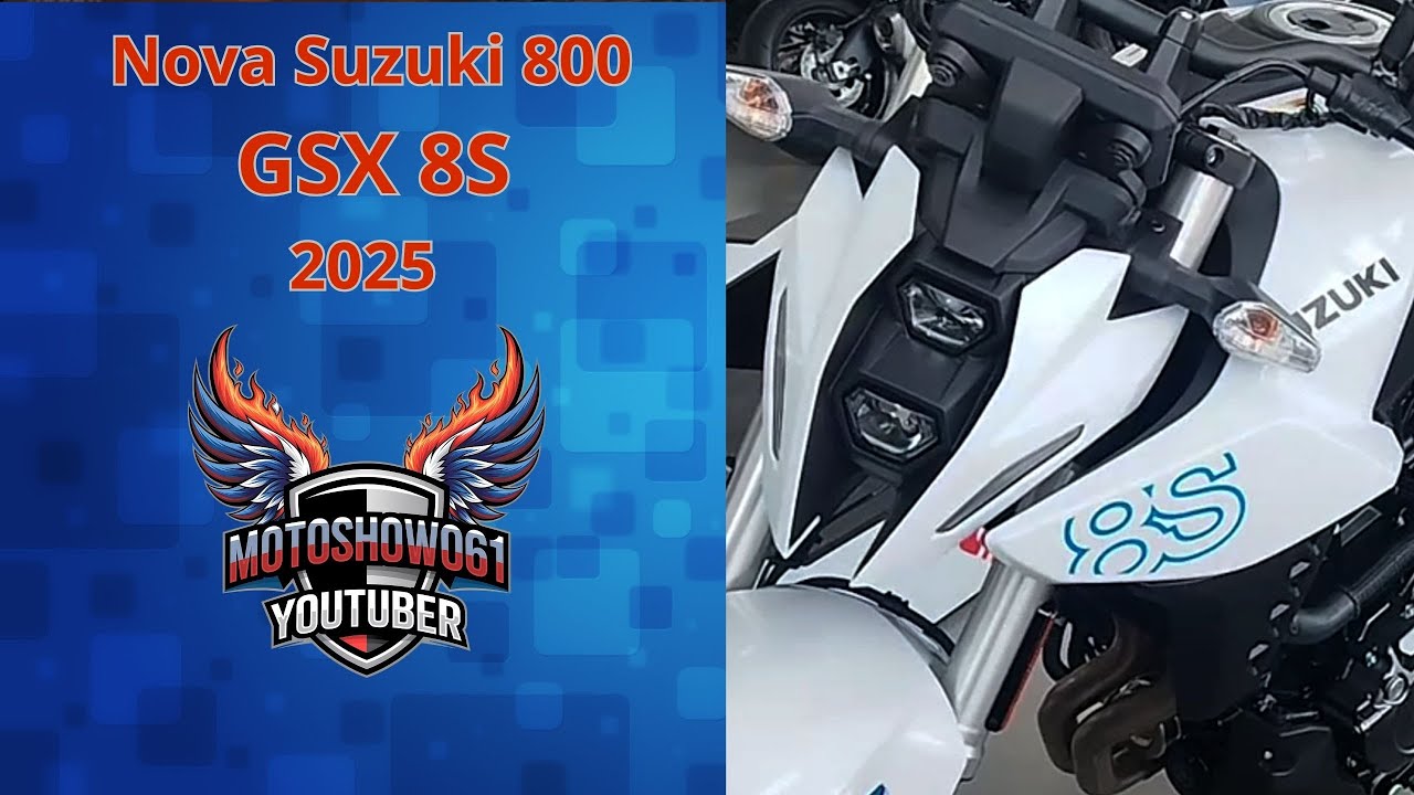 Suzuki 800 GSX8S 2025