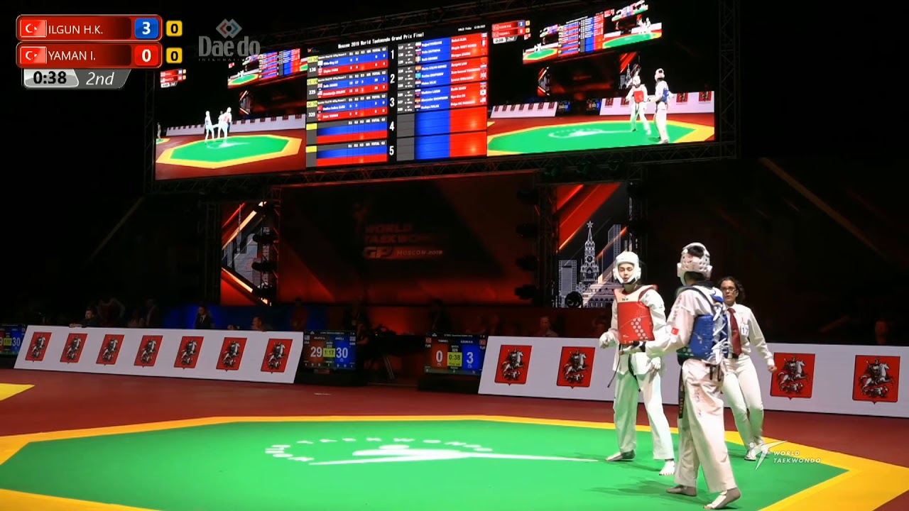 Female -57 MOSCOW 2019 GRAND PRİX İrem Yaman (TUR) VS H. Kübra İlgün (TUR)