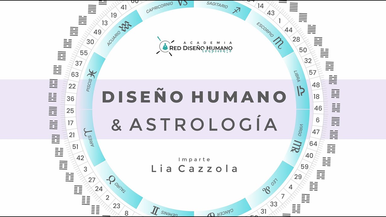 🟣 Dise&ntilde;o Humano y Astrologia - Masterclass gratis - Lia Cazzola