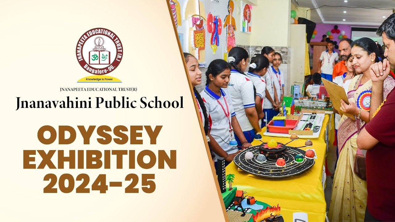 Exhibition Odyssey 2024-25 | A Creative Showcase at Jnanavahini Public School! 