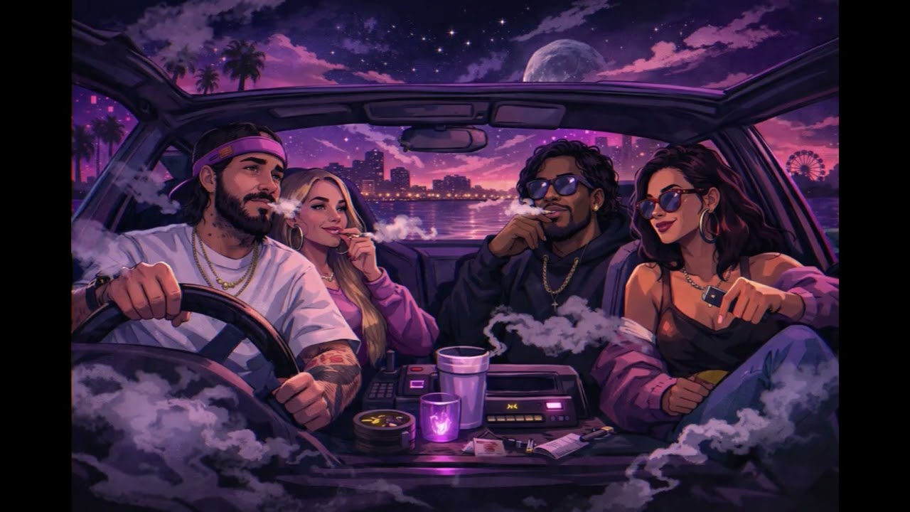 Late Night Float 🌉 420 Vibe Music | Chill Rap • Bluesy Hip-Hop • Stoner Mood
