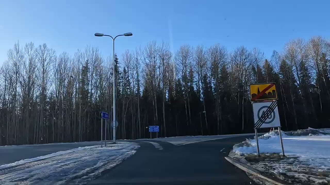 Driving in Tampere – 4K