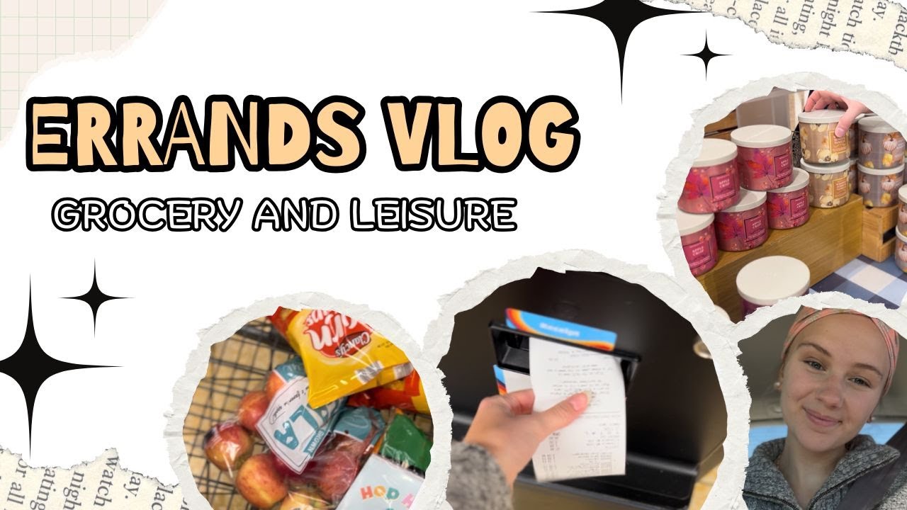 Running Errands Vlog: from grocery store to bath and body works!