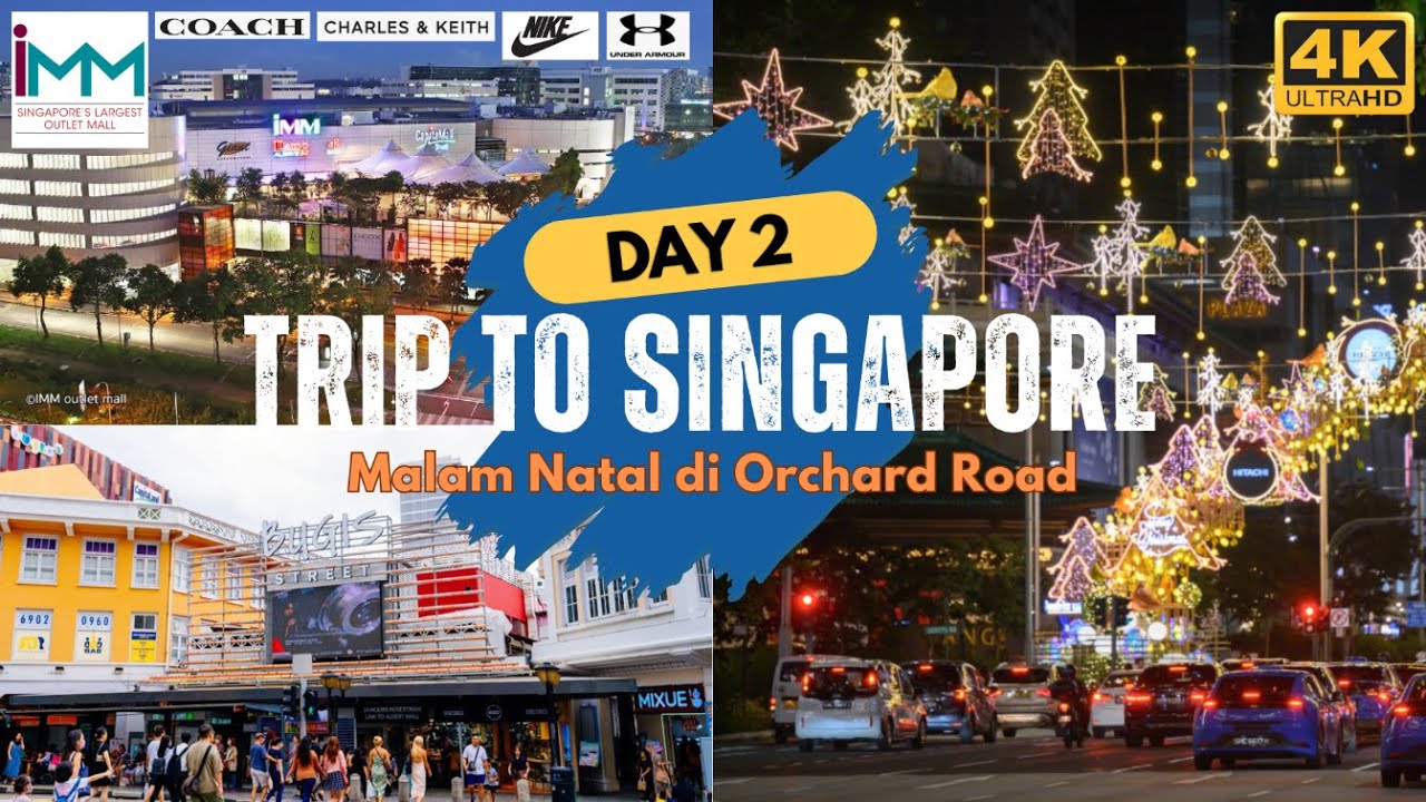 Christmas in Singapore! Jalan-Jalan Lihat Lampu Natal Orchard Road yang Spektakuler