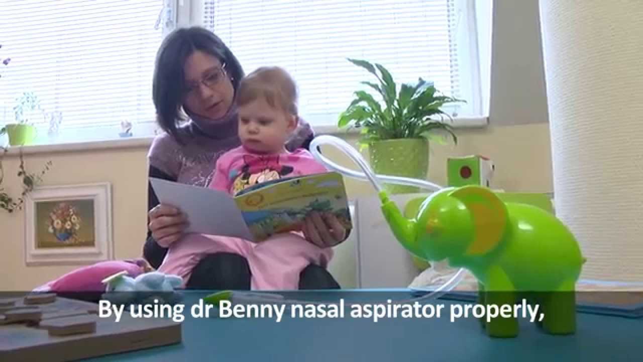 Dr. Benny electric nasal aspirator (English subtitles)