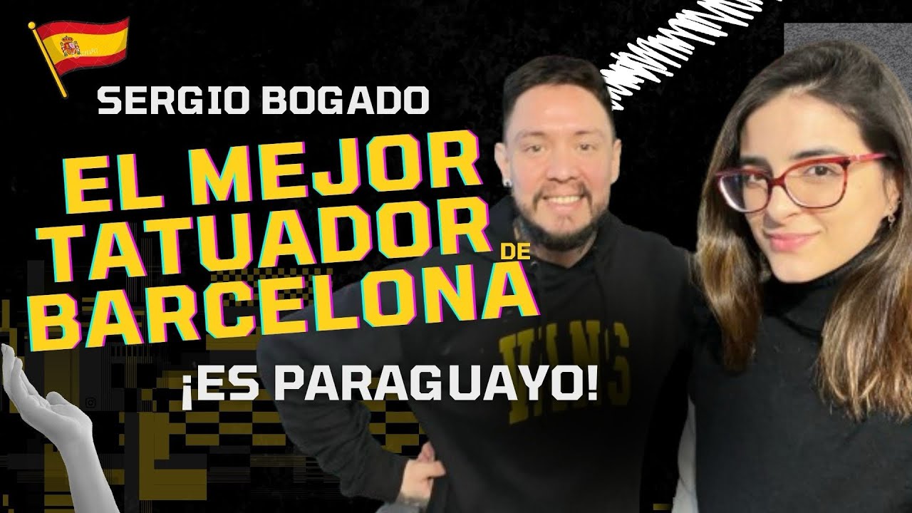 EL MEJOR TATUADOR DE BARCELONA ES PARAGUAYO: SERGIO BOGADO | PATI GINZO