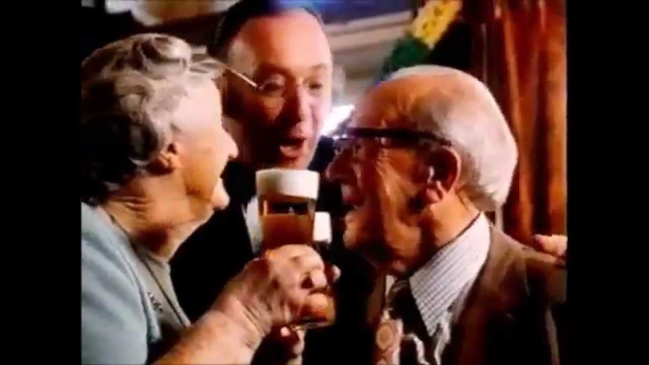 Skol bier reclame met Piet Bambergen